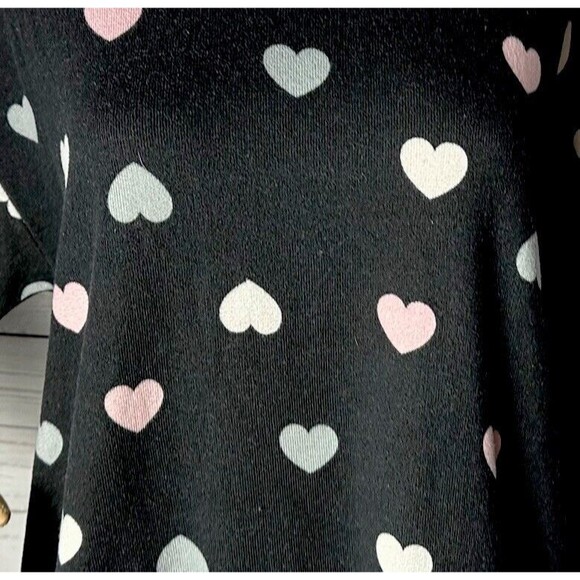 Rachel Roy Sweater Heart Pattern Soft Knit - Picture 7 of 12